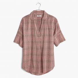 Courier Button-back Shirt in Hartley Plaid at Madewell